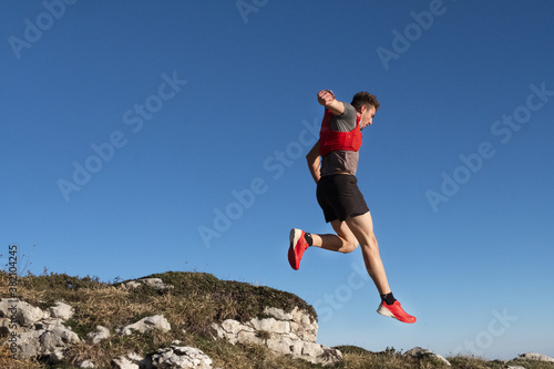Trail dent de Crolles près de Grenoble