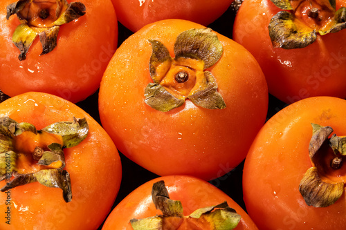 Hong Kong 2020 : Persimmon Is One Of The Traditional Fruits Of The Mid-Autumn Festival