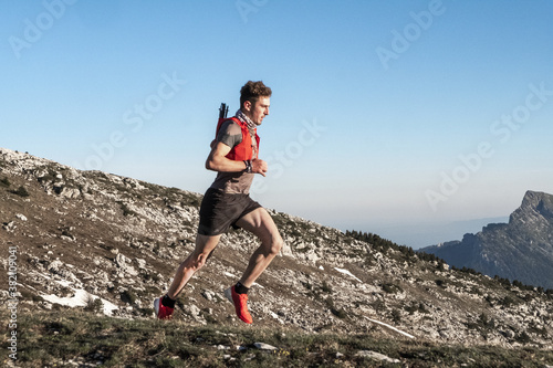 Course avec Sac  d'hydratation 