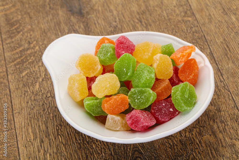 Sweet candied fruit Sweet candied fruit