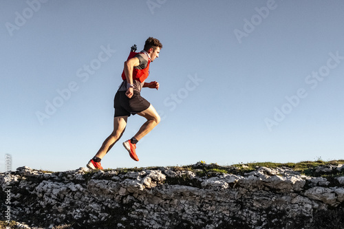 Trail running foulée