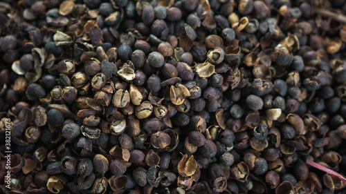 Foto Close-up coffee bean husk