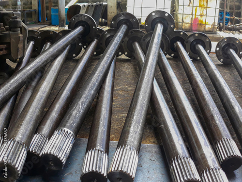 Foto Truck side axle