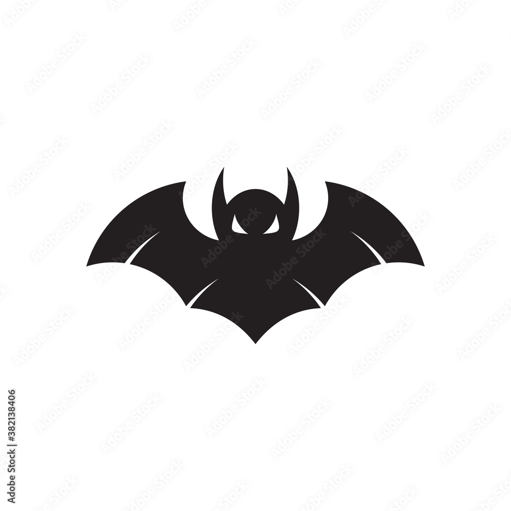 Bat animal logo and symbol design template Bat animal logo and symbol design template