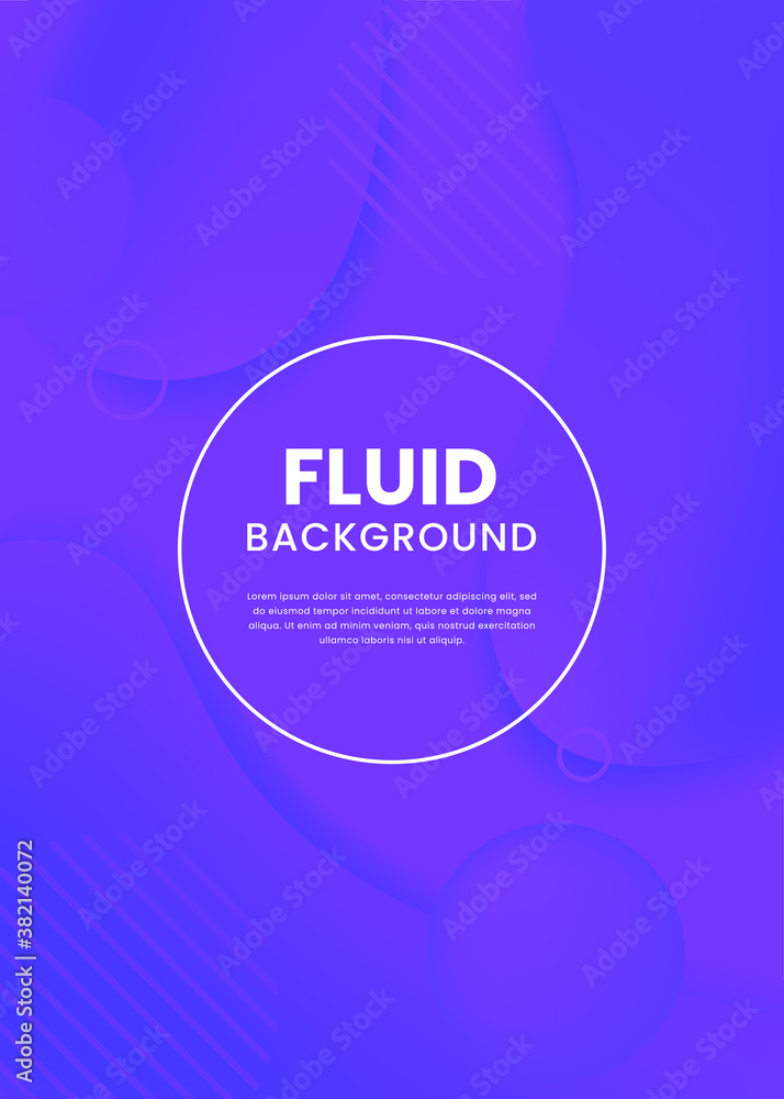 Realistic Abstract 3D Poster with Fluid Shapes on Colorful Background . Isolated Vector Elements Realistic Abstract 3D Poster with Fluid Shapes on Colorful Background . Isolated Vector Elements