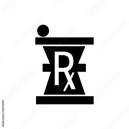 Fotografía Mortar rx symbol icon