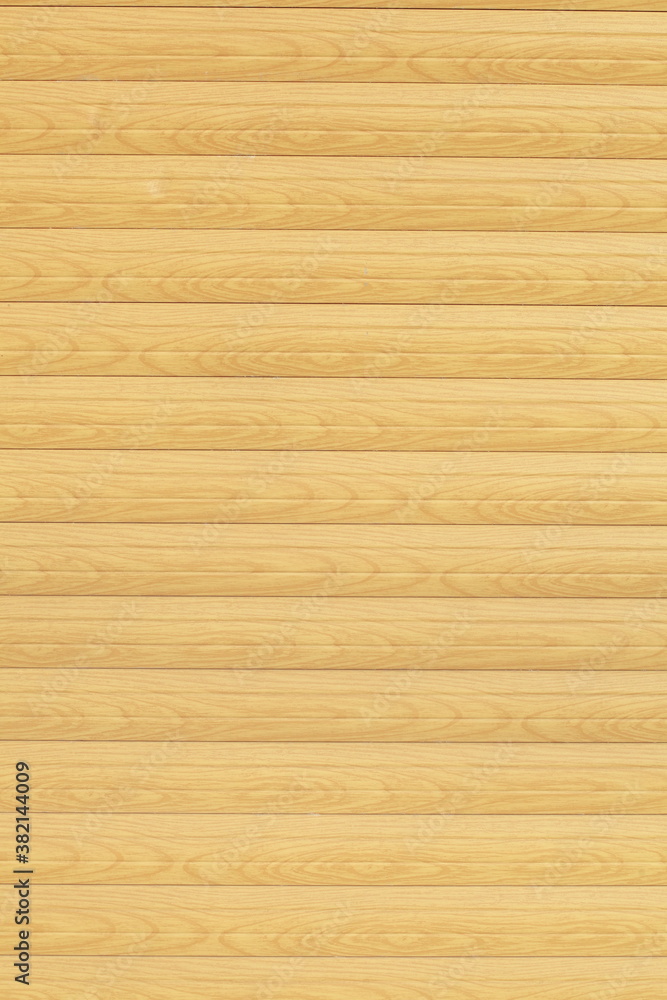 Fototapeta premium hellbrauner Rolladen aus Holz, Holztextur