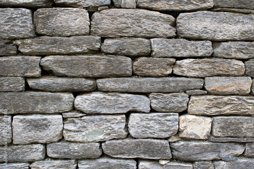 Fototapeta premium Stone rock texture wall background.