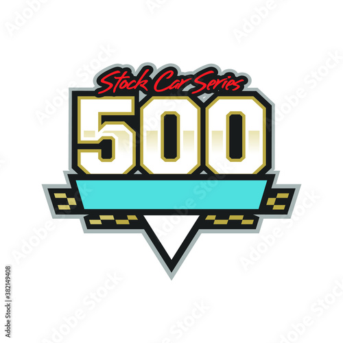 Slika na platnu Racing Event Logo
