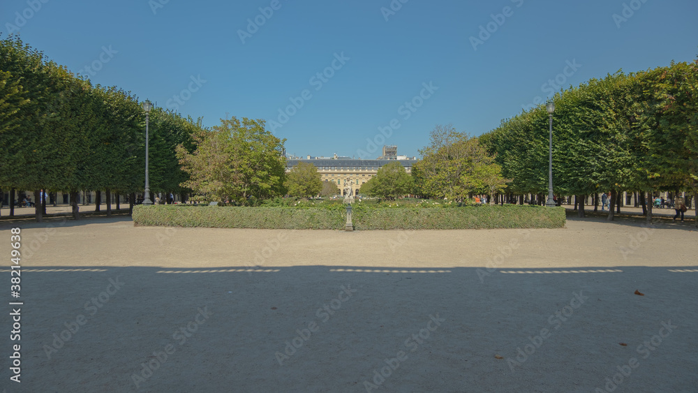 custom made wallpaper toronto digitalJardin du palais royal,  PARIS, FRANCE