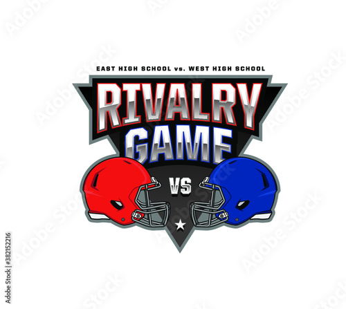 Football Rivalry Logo