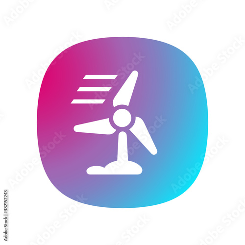 Wind Energy - Button