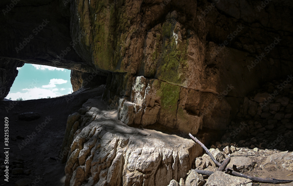 wonderful open limestone cave in Hungary wonderful open limestone cave in Hungary