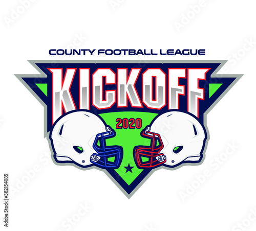 Football Kickoff Logo