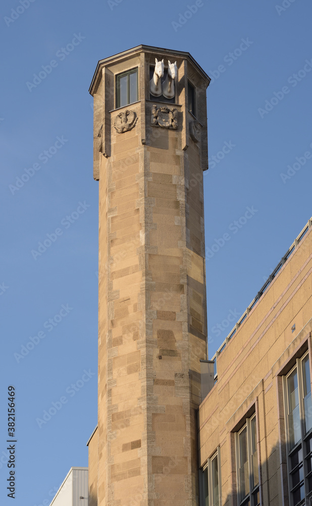 Baudenkmal in Köln - Turm des Richmodishauses 