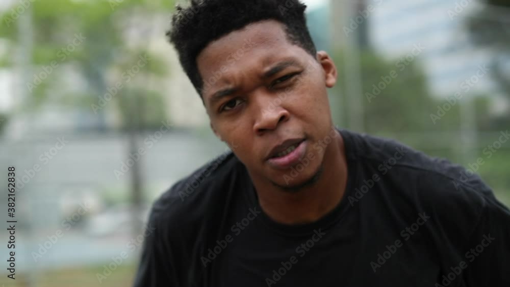 Black African man performing urban dance freestyle krump Black African man performing urban dance freestyle krump