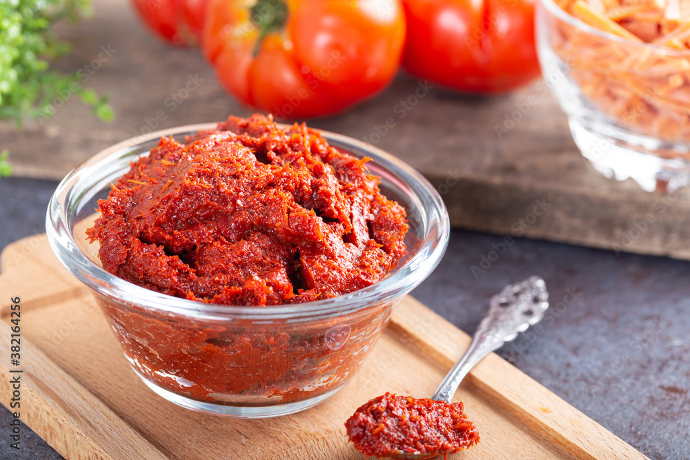 Tomatoes paste with tomatoes vegetables Tomatoes paste with tomatoes vegetables