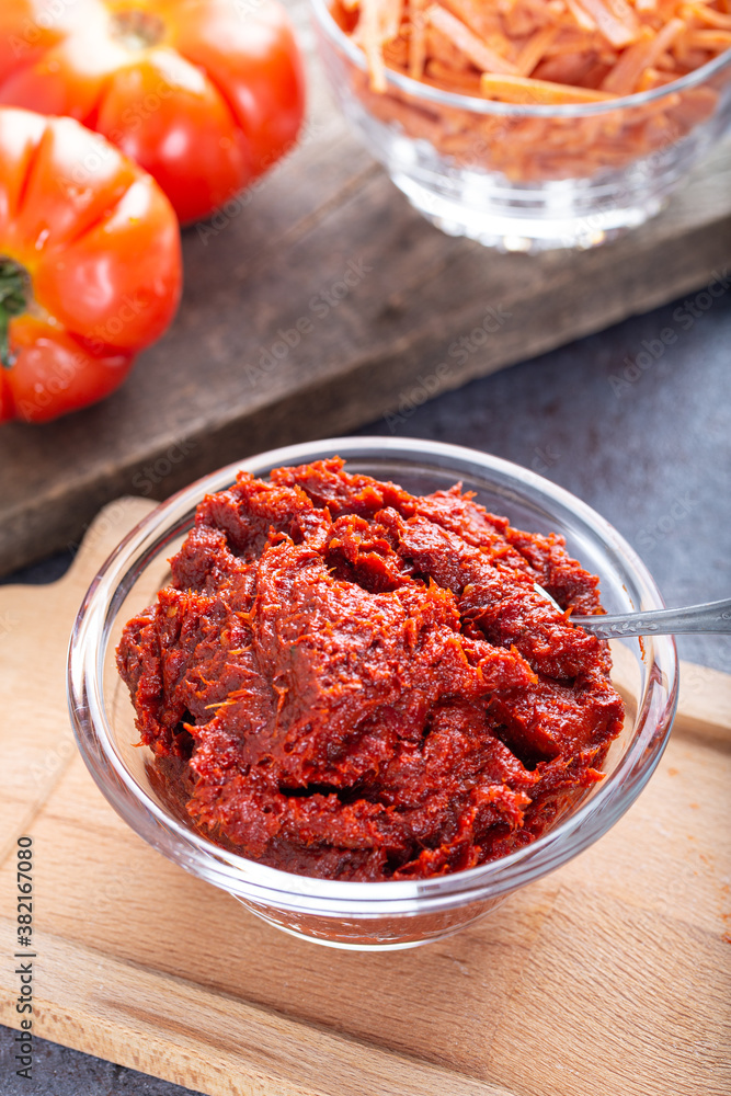 Tomatoes paste with tomatoes vegetables Tomatoes paste with tomatoes vegetables