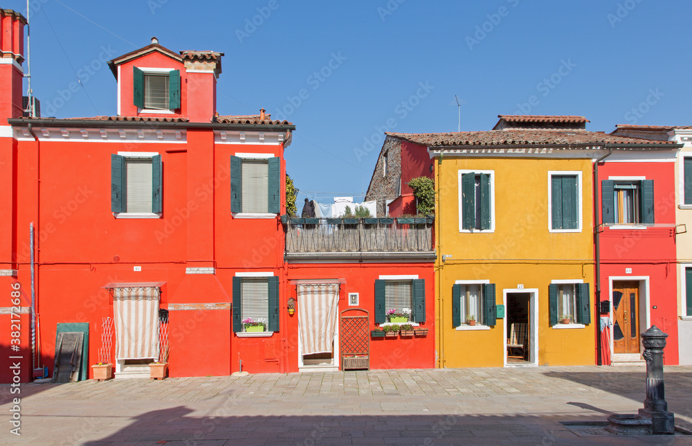 Venice - Colorful houses of Burano island