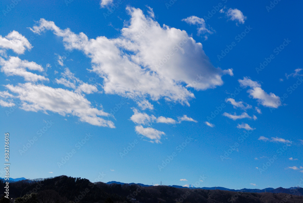 青空と雲