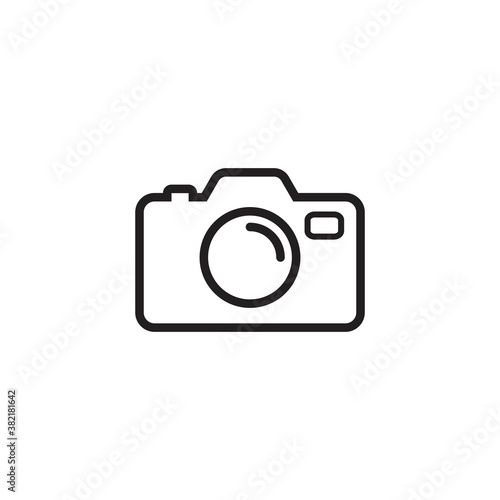 Camera icon vector