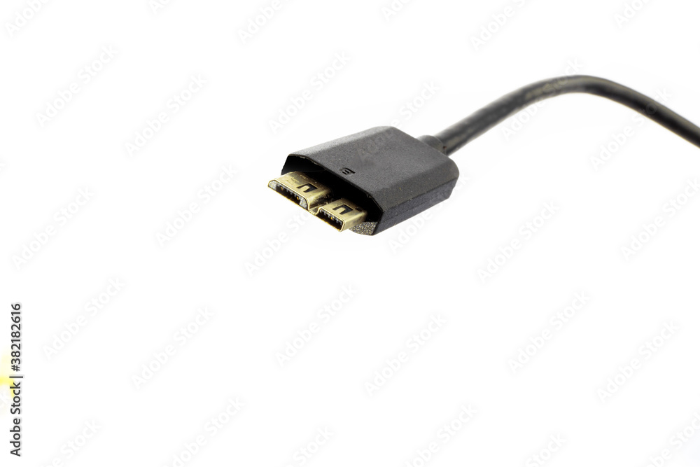High speed USB 3.0 universal serial bus connector plus High speed USB 3.0 universal serial bus connector plus