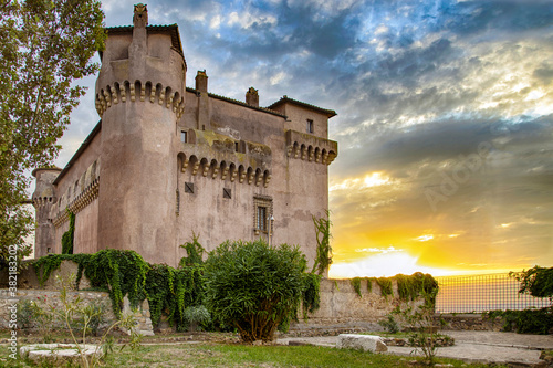 Photos Medieval castle Santa Severa, Rome, Italy