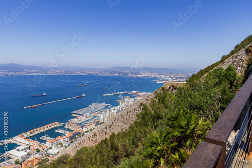 spectacular views from the rock of Gibraltar