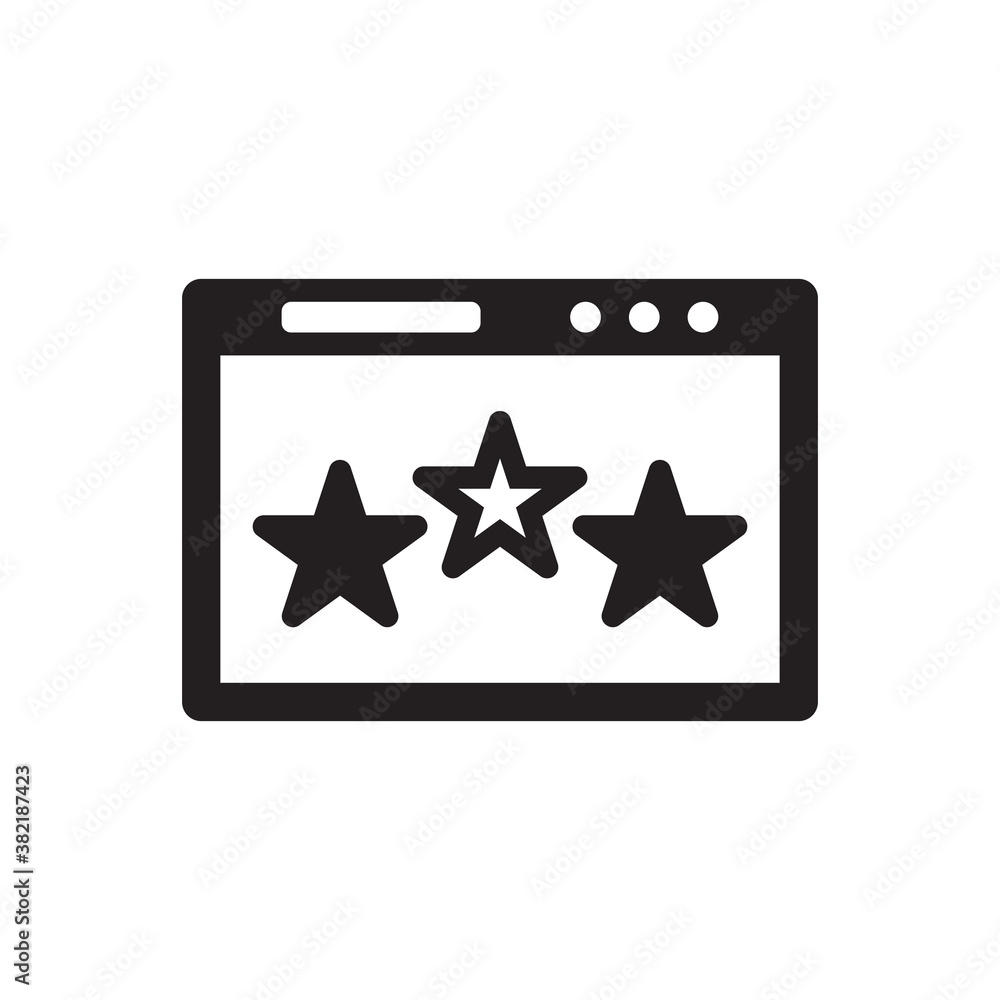 feedback rating review icon