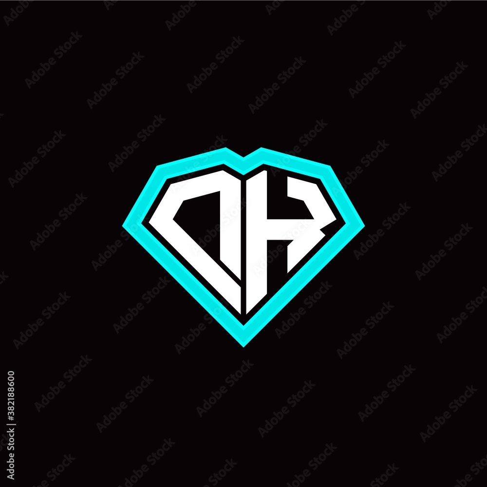 D K initial letter with unique diamond style logo template vector D K initial letter with unique diamond style logo template vector