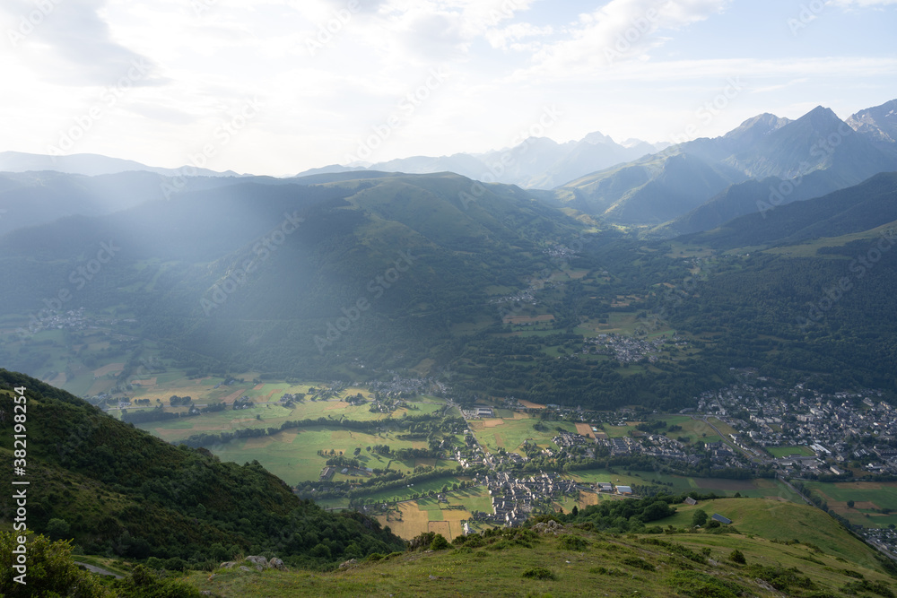 Village de Saint-Lary-Soulan dans les Hautes-Pyrénées