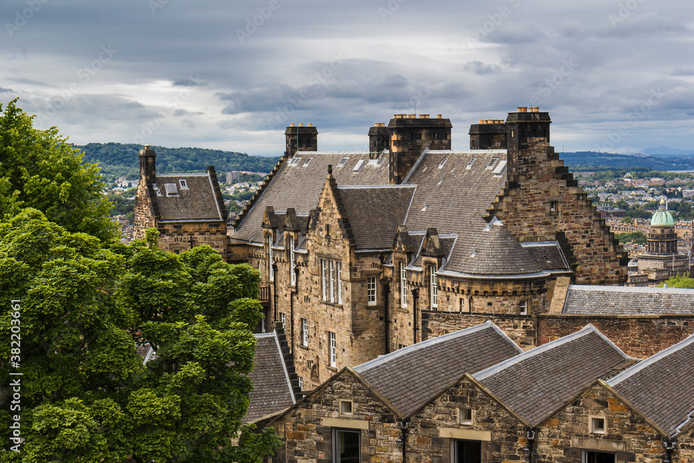 Naklejka premium Edimbourgh Castle