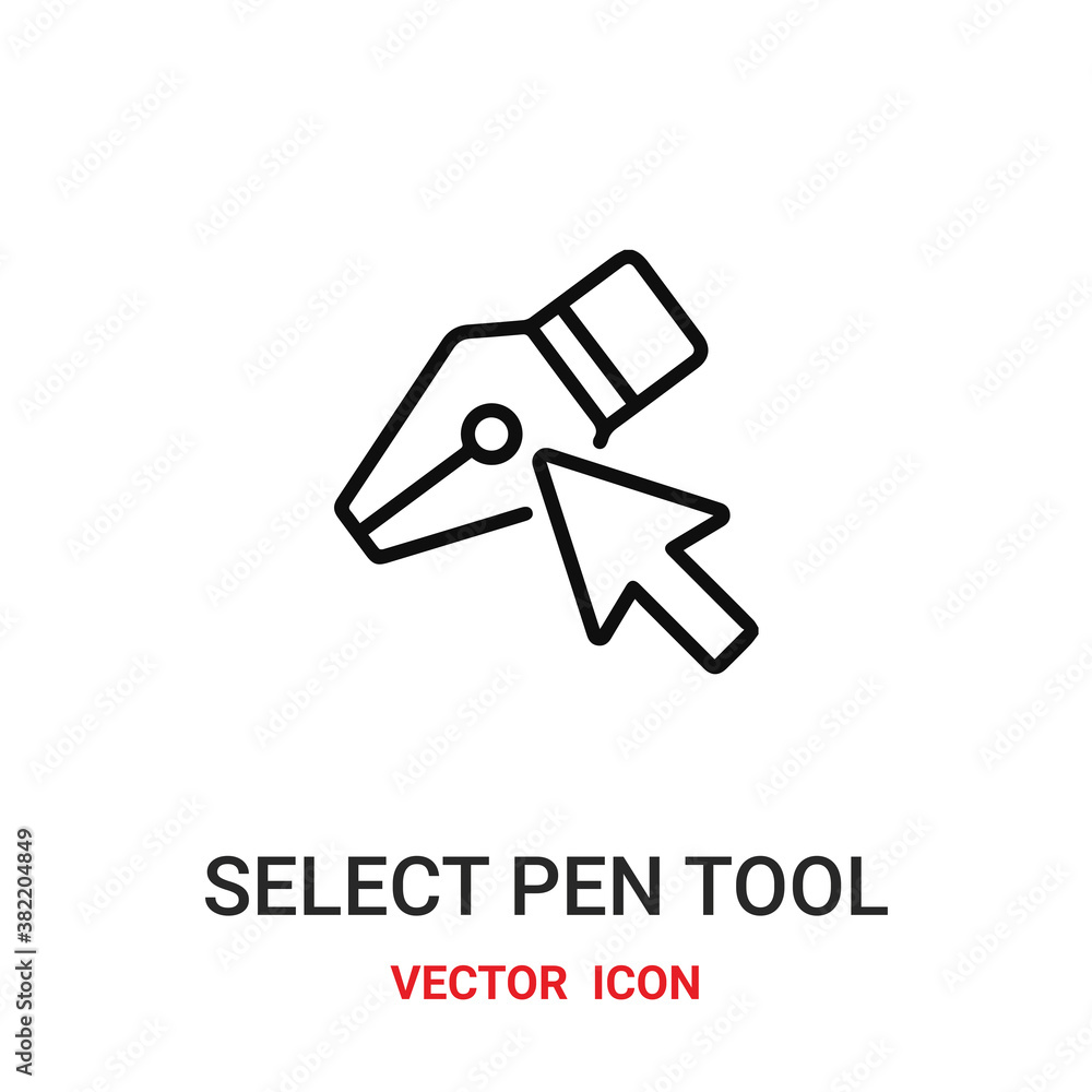 pen tool icon vector symbol. pen tool symbol icon vector for your design. Modern outline icon for your website and mobile app design. pen tool icon vector symbol. pen tool symbol icon vector for your design. Modern outline icon for your website and mobile app design.