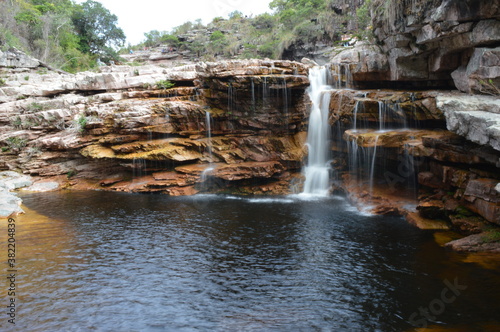 The caves and waterfalls of the Chapada Diamantina National Park in Bahia, Brazil