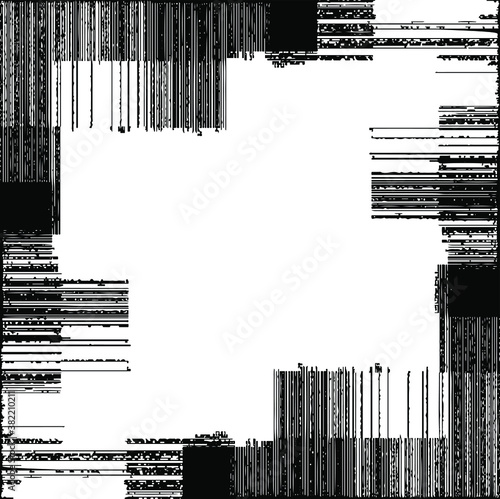 Scratched Frame. Grunge Urban Background Texture Vector. Dust Overlay. Distressed Grainy Grungy Framing Effect. Distressed Backdrop Vector Illustration. EPS 10.
