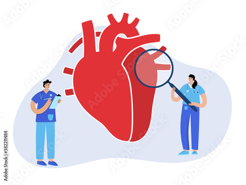 Cardiology template concept