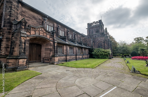 Christ Church, Port Sunlight Village, Wirral. September 2020