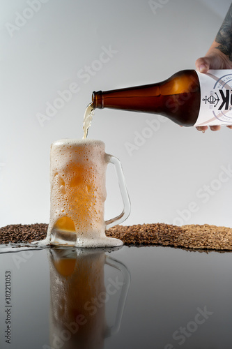 cerveza artezanal rubia