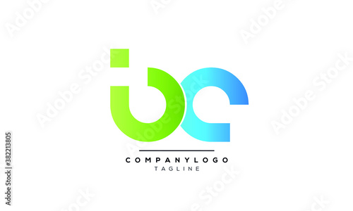 Alphabet letters Initials Monogram logo BC,CB,B and C