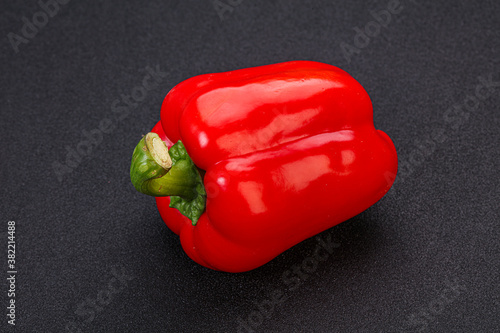 Red Bell Pepper - ripe and fresh