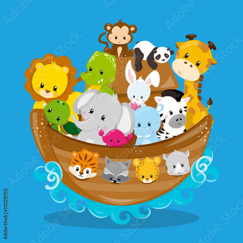 Noah-ark-Animals