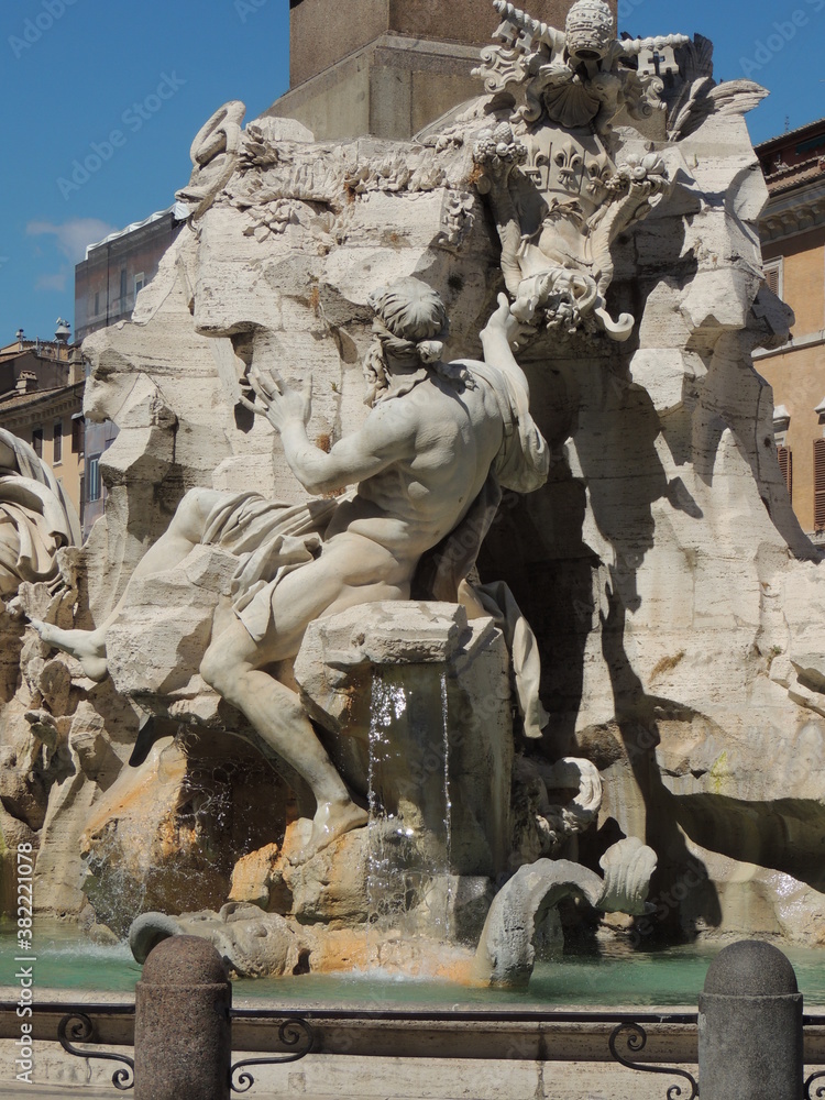Obraz premium Fontanny Rzymu