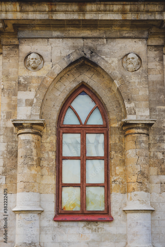 Window in the church.
