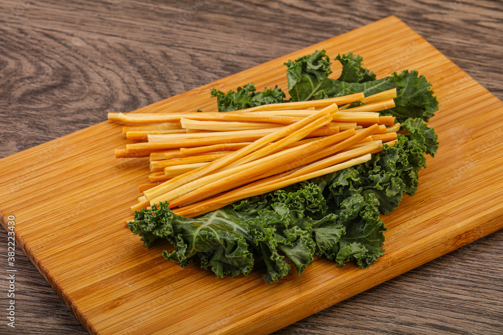 Chechel cheese sticks over board Chechel cheese sticks over board