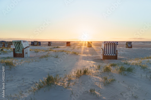 Sonnenuntergang an der Nordsee