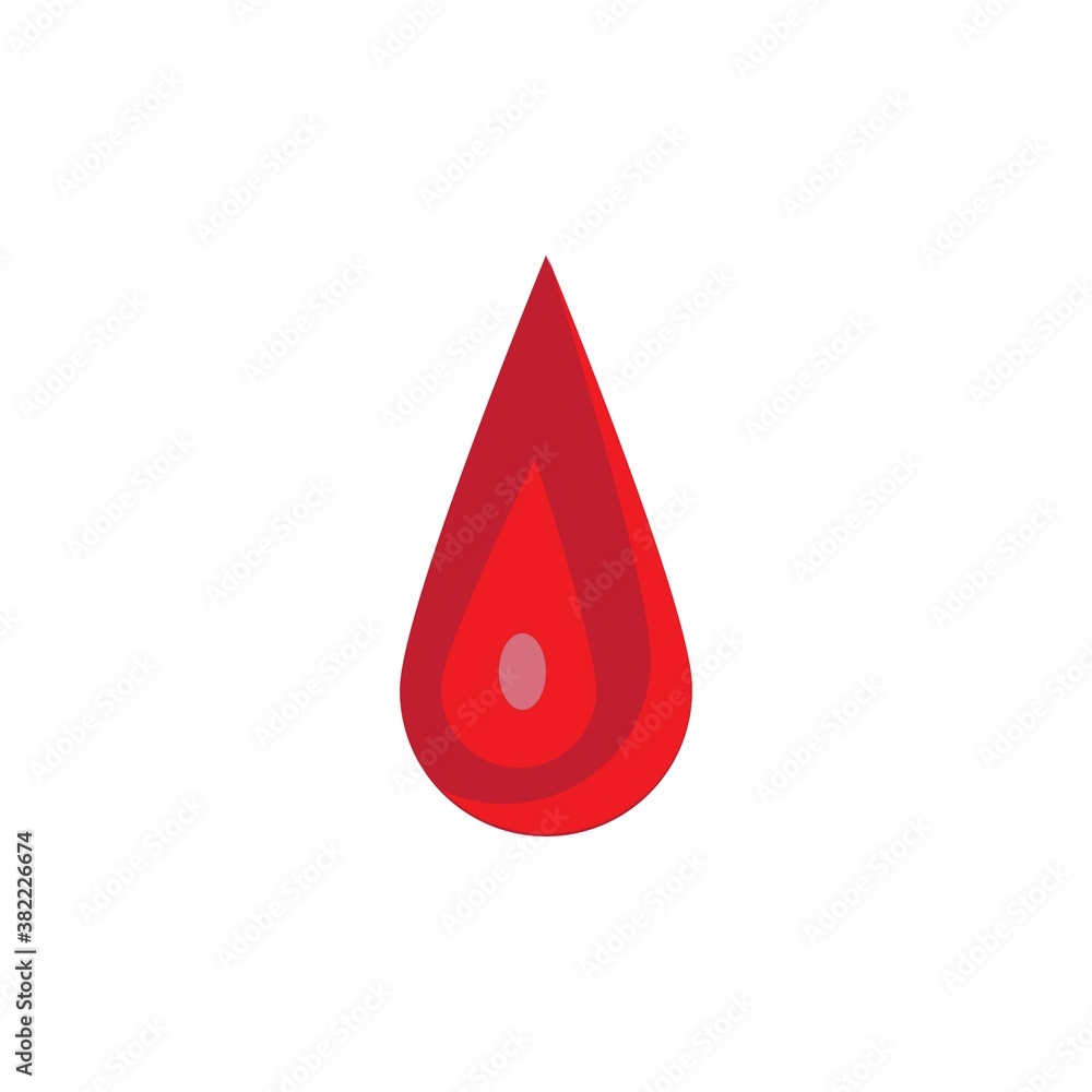 blood logo icon vector blood logo icon vector