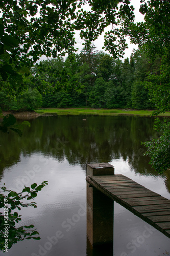 pond in Tercino Valley, Czech republic
