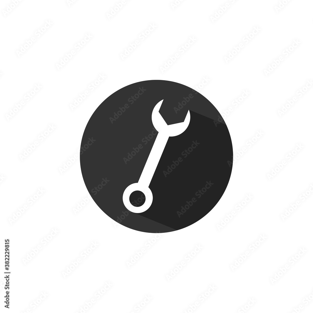 Wrench Icon - Equipment Icon for Construction and Manufacturing Wrench Icon - Equipment Icon for Construction and Manufacturing