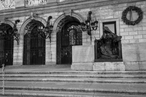 Wallpaper Mural Boston, Massachusetts/USA: Boston public library entrance Torontodigital.ca