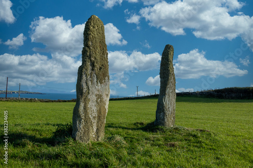 Standing stones landscape